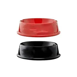 11SS Dog Bowl boa qualidade cor preta vermelha em estoque gato Camp Kitchen243S