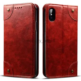 حالات الهاتف الخلوي حالة جديدة قابلة للتطبيق iPhone12MAX حامل الهاتف المحمول Apple 8Plus Flip Multi-Function Card Card Wallet HKD230914