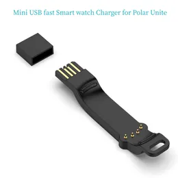 Adaptador de energia de carregamento rápido do carregador de relógio inteligente USB para Polar Unite