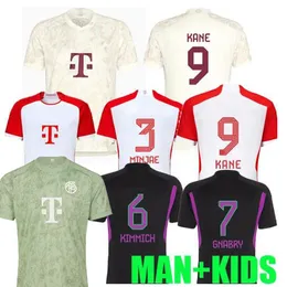 23 24 DE LIGT KANE 9 Soccer Jerseys SANE HERNANDEZ MUNICH Oktoberfest GNABRY COMAN MULLER DAVIES KIMMICH Football Shirt THIRD AWAY Kids