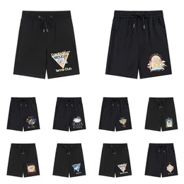 Casablancase shorts masculinos designer curto marca designer curto casual shorts transporte gratuito tamanho M--2XL