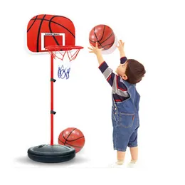 幼児の調整可能なバスケットボールフープ63-150cm子供用ベビーアウトドア屋内ボールスポーツバックボードシュートチルドレンおもちゃ