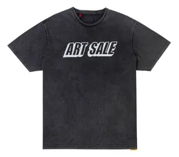 Limited Edition Men's Oversize Tee Vintage Made Washed T-Shirt for Art Lovers 23ss Apr 4th