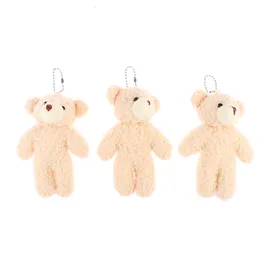 Plush Keychains 1pc 12cm Bears Brand Birthday gift Soft Bear Stuffed Toy Doll 230914