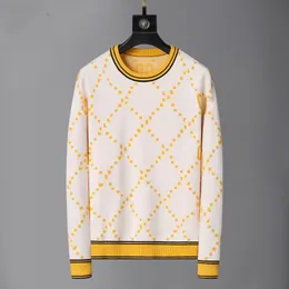 Luxury Mężczyzn Sweters Knitte Sweter haft haftowe kobiety mody mody z długim rękawem pullover jumprt żeńskie ubranie solidne mężczyźni różowe szare topy