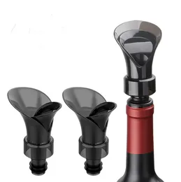 Creative Petal-Shaped Red Wine Vacuum Preservation Stopper Wine Storage And Pouring Device 2-In-1 Sobering And Rapid Wine Introduction Device Wholesale