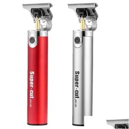 Hair Trimmer Electric Cord Cordless Beard For Men Grooming Clipper Barber Cutter Hine Rechargeable 220303 Drop Delivery Products Care Dhllt