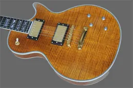 Elektrisk gitarr med jordlogotyp, högsta kvalitet, signaturmodell 258