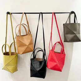 Bolsas de grife de designer Puzzle Bolsa de armazenamento de armazenamento Mini Tote moda Moda Bolsa de embreagem geométrica Men Bolsa de ombro Luxo Bolsa dobrável Totas Carteira Cruz Body Bolsa Bolsa Bolsa