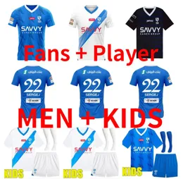 NEYMAR JR MITROVIC 2023 2024 Al Hilal Saudi soccer jerseys MALCOM NEVES SERGEJ VIETTO KOULIBALY KANNO home away 23 24 football Player Fans version shirt men kids kit