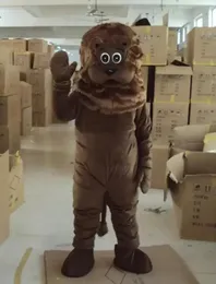 2024 Halloween leão marrom mascote traje dos desenhos animados anime tema personagem carnaval adulto unisex vestido de natal fantasia desempenho vestido de festa