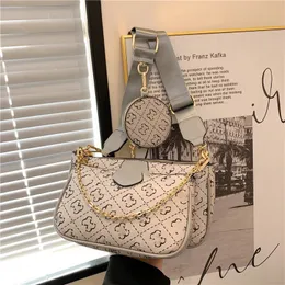 مصممي المصممين حقيبة فاخرة حقيبة اليد الأزياء أكياس الكتف حقائب 3 في 1 Hobo Bag Crossbody Bag Pounds Women Fashion Wallet حقيبة متشردة كبيرة السعة عالية الجودة