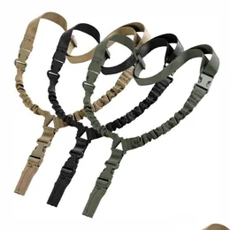 Tactical Sling Tactical Sling Ar 15 Accessories M4 American 1 One Point Adjustable Single Rifle Shoder Strap For Airsoft Hunting Drop Dhuto