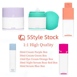 Marca Hydra Siero idratazione intensiva 50 ml Scatola verde e viola Siero occhi Shaba Complex 15 ml C-Firma Fresh Day Serum 30 ml Lala Retro Protini Crema polipeptidica per ragazza