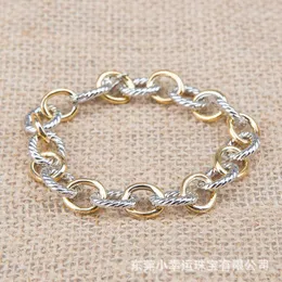 Designer DY Bracelet Luxury Top oval chain clasp bracelet popular twist Accessories high-end jewelry High quality romantic fashion Valentine's Day gift