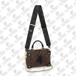 Designer unisex Moda di lusso Casual Cross body PETITE MALLE SOUPLE Borse a tracolla di alta qualità TOP 5A M45571 Borse a tracolla Purs272L