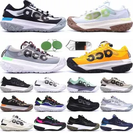 ACG Running Shoes Mountain Fly Low Triple Black White Dark Grey Sea Glass Team Fossil Stone Utility Mens Trainers Womens Outdoor Sports Sneakers