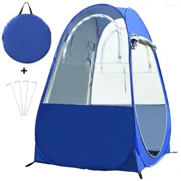 Tents And Shelters Winter Fishing UV Spectator Up Tent Single 1 Person Automatic Watching Game Awning Rain Proof Shelter Camping O226I