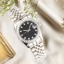 남성 손목 시계 다이아몬드 베젤 시계 여성 패션 시계 여성 relojs Mujer Luminous 방수 Montre De Luxe Elegant Watches 2813 Movement Wristwatches
