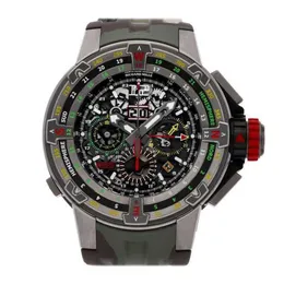 Механизм Richarmilles Watch Rm60-01 Спортивные механические часы Швейцарские автоматические часы Rm60 Flyback 50 мм Orologio L