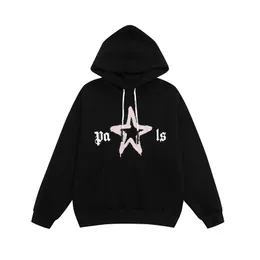 Kobiety dłoni mężczyzna z kapturem z kapturem pulover górna bluza przyczynowa palmangel niedźwiedź nadruk streetwear t-koszulka Palmes Aniołów Rozmiar S-xl Plam anioły