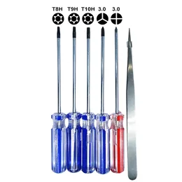 3.0Y Triwing PH0 Phillips T8 T9 T10 With Hole Torx Screwdriver Tools Set for PS3 PS4 XBOX Repair Tool 220sets/lot