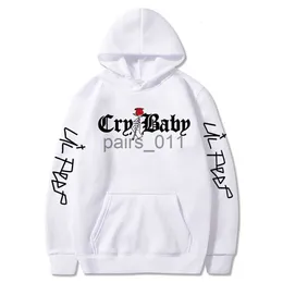 Męskie bluzy bluzy męskie spodnie męskie bluzy 2023 Lilpeep Rose Cry zima moda unisex para pullover streetwear bluzy męskie sudaderas 230414 x0914