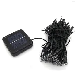 Cordas Solar Powered String Fairy Light Energy Saving Alto Brilho para Quintal Árvores Cerca Quintal