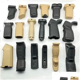 전술 액세서리 전술 액세서리 고품질 소결 공정 장난감 장식 나일론 재료 핸드 브레이크 포 그립 M4 M16 D DHARN