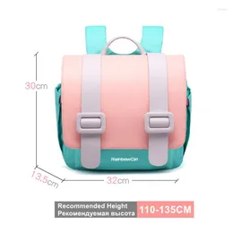 School Bags 2023 Primary Student Schoolbag Girl Super Light And Burden-Free Shoulder Horizontal Version Cute Backpack For Children