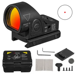 SRO Red Dot Reflex Sight Scope para Caça Tactical Red Dot Sight com Relógio Mount