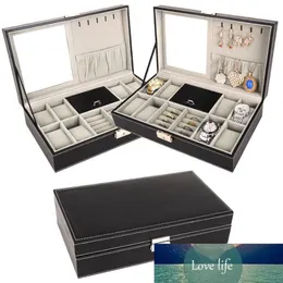 2019 nova caixa de relógio de 8 grades caixa de embalagem de jóias para horas bainha para horas caixa de relógio display234m