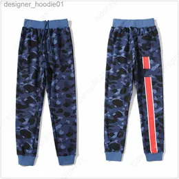 Pantaloni da uomo Pantaloni firmati Stampati Camo Pantaloni casual Pantaloni cargo Pantaloni sportivi Pantaloni sportivi da jogging oversize fi Pantaloni da uomo scimmie Serie luminosa nero L230915