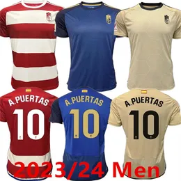 ファンジャージー2023/24 A.Puertas Men's Football Sports半袖Tシャツ
