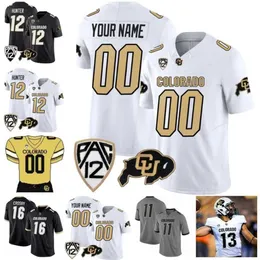 NCAA College Colorado Buffaloes Football Jersey Shedeur Sanders Sy'veon Wilkerson Dylan Edwards Travis Hunter Anthony Hankerson Xavier Weaver Jimmy Horn Jr Woods