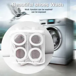 Laundry Bags Mesh Washing Machine Shoes Bag Portable Protective Clothes Organizer Net Travel Storage
