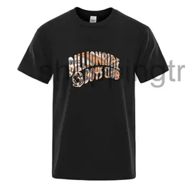 Футболка «Клуб миллиардеров» Мужчины Женщины Дизайнерские футболки Короткие летние модные повседневные футболки с брендовыми буквами Высококачественные дизайнерские футболки Sautumn Sportwear6VXL