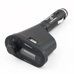 New Car MP3 Player bluetooth kit FM Transmitter Modulator USB MMC LCD with remote selling306b