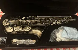 Eastar Alto Saksofon antyczny czerwony brązowy zestaw Saks