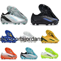 New X CrazyFast.3 Firm Ground Soccer Cleats Men's Soccer Shoe Player: Black, Green, Purple, White, Red, Size 39-45