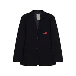 Erkek takım elbise moda tasarımcısı blazer unisex klasik gündelik çiçek baskısı lüks ceket markası uzun kollu ceket o039