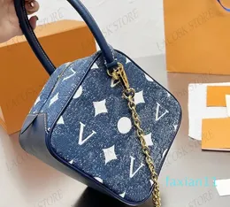 Colorido dot embreagem bolsa de ombro senhoras nova moda cubo bolsas totes designer denim bolsas sacos noite