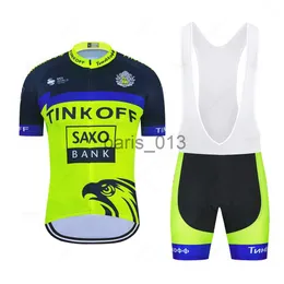 Outros vestuário Jersey Saxo Bank Tinkoff Team Define Triathlon Bicicleta Roupas Respirável AntiUV Mountain Cycling Roupas Ternos Ropa Ciclismo 230206 x0915