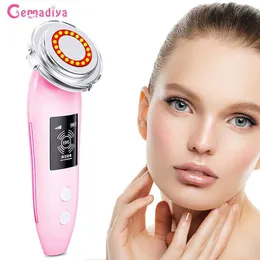 Ansiktsvårdsenheter EMS RF Radio Mesoterapi Electroporation Lifting Beauty LED Photon Skin Rejuvenation Remover Wrinkle Frequency 230915