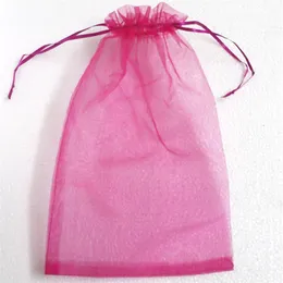 100Pcs Big Organza Wrapping Bags 20x30cm Wedding Favor Christmas Gift Bag Home Party Supplies New 238H