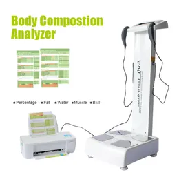 3D Mät höjdvikt BMI Skala Body Composition Analyzer Quantum Magnetic Resonance Fat Health Body Analyzer Machine Pris
