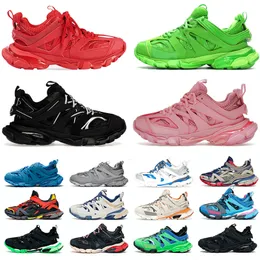 2023 Известный бренд повседневная обувь Дизайнерские мужские женские кроссовки Track 3 3.0 на платформе Винтажные беговые дорожки Tess.s. Кожаные кроссовки Gomma, размер 36–45