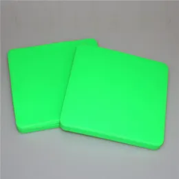High quality Largest Silicone Pizza Concentrate silicone wax container 200ml Square Container Wax Jars Dishes Mats Dab Dabber Tool346g