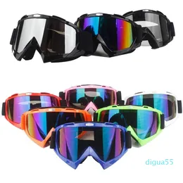 Okulary przeciwsłoneczne najnowsze okulary motocrossowe okulary poza drogą masque hełmy narciarskie gafas na motocykl brudny
