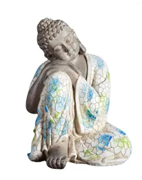 Садовые украшения Статуи Будды Украшение Китайский микропейзаж Домашний декор Открытый